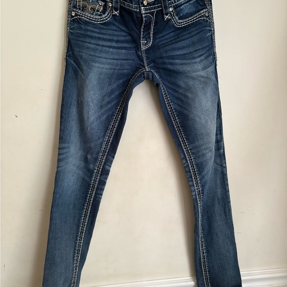 ROCK REVIVAL
Dania Easy Skinny Stretch Jean SIZE 27 Y2K - Picture 3 of 6